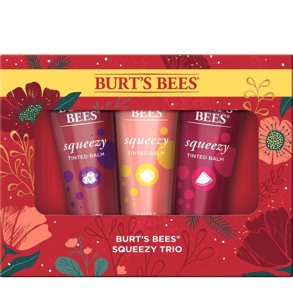 Burts Bees squeezy Trio lip balm